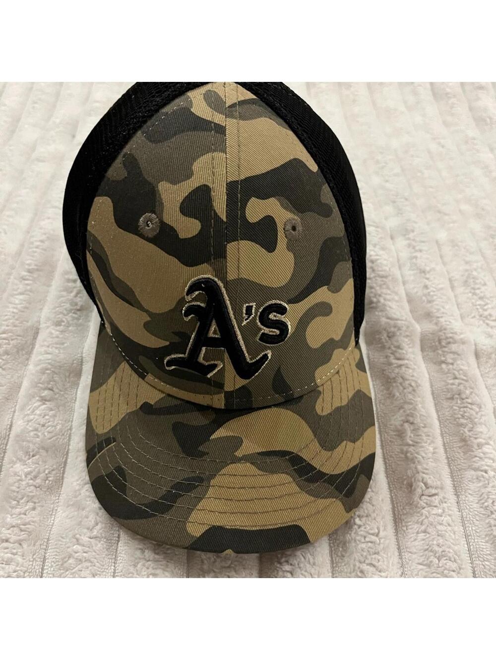 Oakland Athletics New Era Toddler Hat 39THIRTY Neo Flex Hat Camouflage New